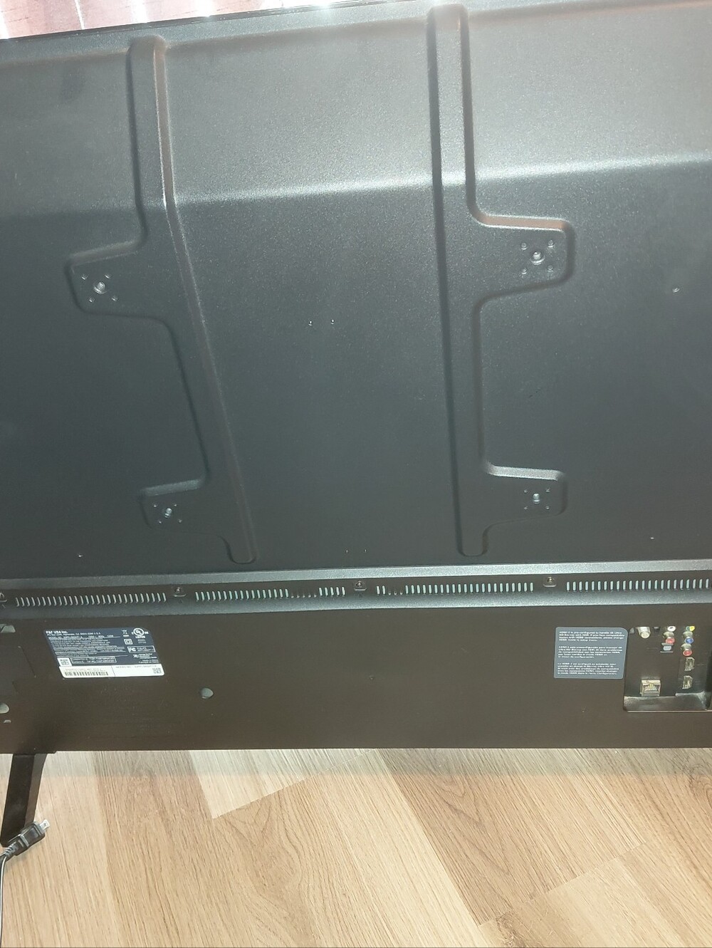 Universal Black TV Wall Mount Compatible Back Plate